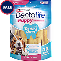 DentaLife Puppy Teething Chicken Flavor Dog Chews for Small Dogs 3 Months and Up