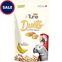 Higgins InTune Duets Chickpeas & Bananas for Parrots & Macaws