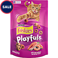 Friskies Playfuls With Salmon and Shrimp Flavor Cat Treats