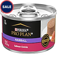 Purina Pro Plan Hairball Formula Control Wet Pate, Salmon Entree Cat Food