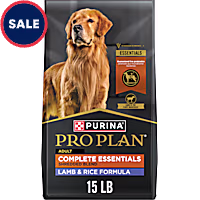 Purina Pro Plan Complete Essentials Shredded Blend Lamb and Rice High Protein with Probiotics Dry Dog Food
