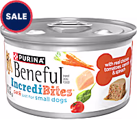 Purina Beneful Incredibites Pate with Real Chicken Recipe Small Breed High Protein Wet Dog Food