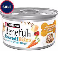 Purina Beneful Small Breed High Protein Wet Dog Food with Gravy, Incredibites with Real Chicken