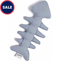 Jupiter Light Blue Fish Bone Plush Cat Toy