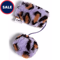 Jupiter Purple Cheetah Print Pounce Cat Toy