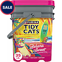 Purina Tidy Cats Bahama Sunset Scented Clumping Low Dust Odor Control Formula Multi Cat Litter
