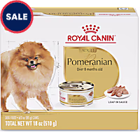 Royal Canin Breed Health Nutrition Pomeranian Adult Loaf in Sauce Dog Food