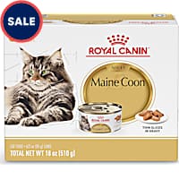 Royal Canin Feline Breed Nutrition Maine Coon Adult Thin Slices in Gravy Cat Food