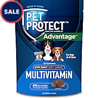 Pet Protect from the Makers of Advantage Multivitamin DVM Daily for Dogs
