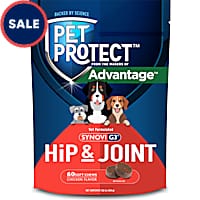 Pet Protect from the Makers of Advantage Hip & Joint SynoviG3 for Dogs