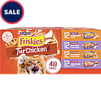 Purina Friskies TurChicken Extra Gravy Chunky, Meaty Bits and Prime Filets Wet Cat Food Variety Pack