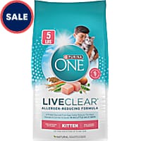 Purina ONE LiveClear Allergen-Reducing Dry Kitten Food Formula with Real Chicken As the Number One Ingredient