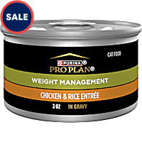 Purina Pro Plan Adult Weight Management Chicken and Rice Entree in Gravy High Protein Wet Cat Food