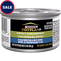 Purina Pro Plan Adult Weight Management Ocean Whitefish and Rice Entree in Sauce High Protein Wet Cat Food