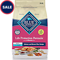 Blue Buffalo Life Protection Formula Made with Natural Ingredients, Salmon & Brown Rice Recipe Adult Dry Dog Food