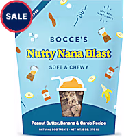Bocce's Bakery Nutty Nana Blast Shake Soft & Chewy Dog Treats
