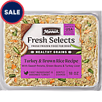 Merrick Fresh Selects Natural Human Grade Turkey and Brown Rice Fresh Frozen Adult Dog Food