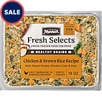 Merrick Fresh Selects Natural Human Grade Chicken and Brown Rice Fresh Frozen Adult Dog Food