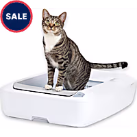 PetSafe ScoopFree Less Tracking Better Odor Control Crystal Plus Self-Cleaning Cat Litter Box
