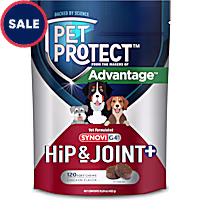 Pet Protect from the Makers of Advantage Hip & Joint+ SynoviG4 for Dogs