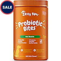 Zesty Paws Pumpkin Probiotic Bites for Dogs