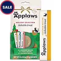 Applaws Holiday Selection Puree Treats for Cats Variety Pack