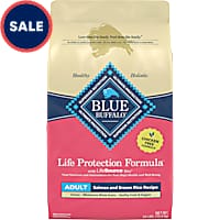 Blue Buffalo Life Protection Formula Salmon & Brown Rice Recipe Made with Natural Ingredients Adult Dry Dog Food