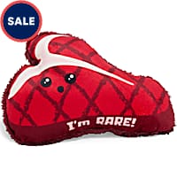 Petco Rare Steak Plush Dog Toy