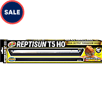 Zoo Med ReptiSun T5 HO Terrarium Hood with 10.0 Bulb, 24" L