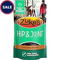 Zuke's Hip and Joint Support Senior Dog Treats made with Real Chicken Treats for Adult Dogs of All Sizes
