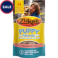 Zuke's Puppy Naturals Puppy Training made with Real Salmon Treats for Dogs of All Sizes