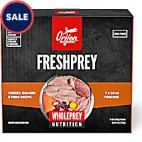 ORIJEN FRESHPREY Frozen Turkey, Salmon & Pork Recipe Complete Adult Dog Food