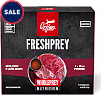ORIJEN FRESHPREY Frozen Beef, Pork & Lamb Recipe Complete Adult Dog Food