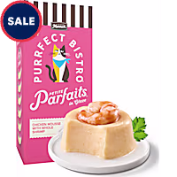 Merrick Purrfect Bistro Petite Parfaits Chicken Mousse with Whole Shrimp in Glaze Gravy Wet Cat Treats