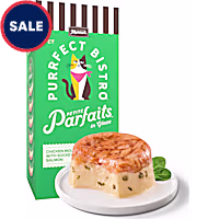 Merrick Purrfect Bistro Petite Parfaits Chicken Mousse with Sockeye Salmon in Glaze Gravy Wet Cat Treats