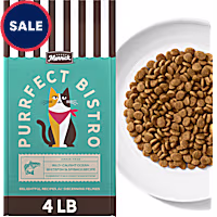 Merrick Purrfect Bistro Grain Free Wild-Caught Ocean Whitefish & Spinach Recipe Natural Dry Cat Food for Adult Cats