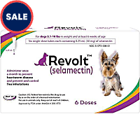 Revolt Canine Topical Solution for Dogs 5.1-10 lbs