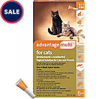 Advantage Multi Topical Solution for Cats 5.1 to 9 lbs