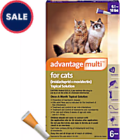Advantage Multi Topical Solution for Cats 9.1 to 18 lbs