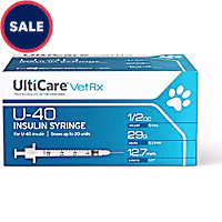UltiMed U-40 Insulin Syringes Whole Unit Markings, 29G x 1/2" 1/2 cc