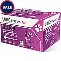 UltiMed U-100 Insulin Syringes 1/2 Unit Markings 31G x 5/16" 3/10 cc