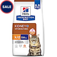 Hill's Prescription Diet k/d + z/d Hydrolyzed Chicken Flavor Dry Cat Food