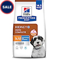 Hill's Prescription Diet k/d + Derm Complete Rice & Egg Recipe Dry Dog Food