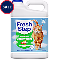 Fresh Step Odor Shield Light Weight Multi Cat Clumping Litter with Gain Scent