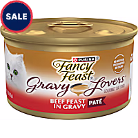 Purina Fancy Feast Gravy Lovers Beef Feast Pate in Wet Cat Food Gravy