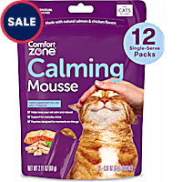 Comfort Zone Calming Mousse Supplement for Cats