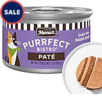 Merrick Purrfect Bistro Grain Free Rabbit Recipe Pat Wet Cat Food