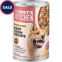 Your Pet's Kitchen Made in The USA with Real Beef Hash Recipe Wet Dog Food Multipack