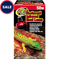 Zoo Med Nocturnal Infrared Heat Lamp, 50 Watts
