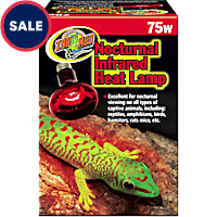 Zoo Med Nocturnal Infrared Heat Lamp, 75 Watts